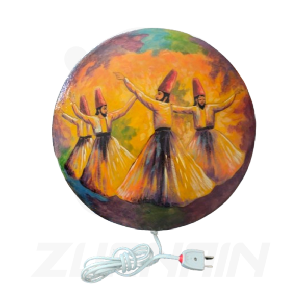 Wall Plate Sufi whirling