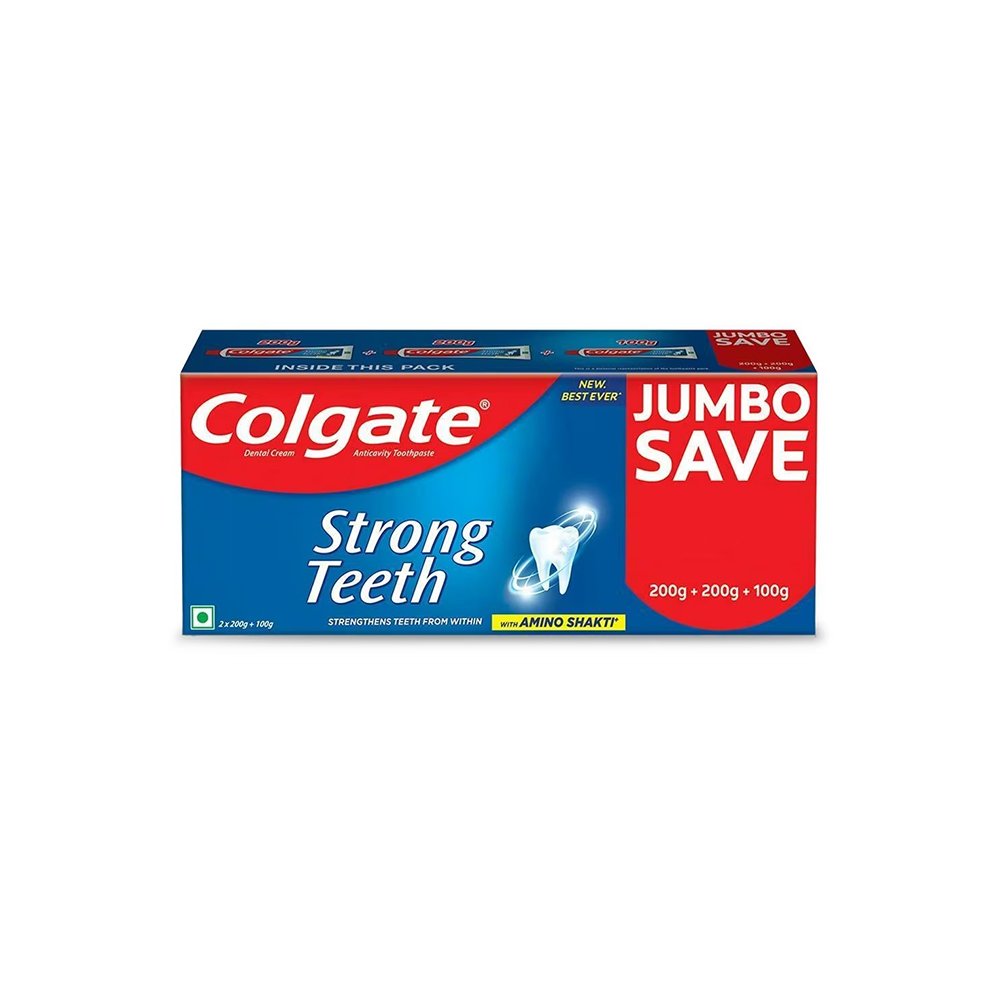 Colgate Strong Teeth Toothpaste Pack 500 g - Zurnain Commerce